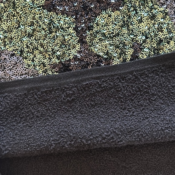 NWT ZARA Camo Sequin Dress - Picture 7 of 12